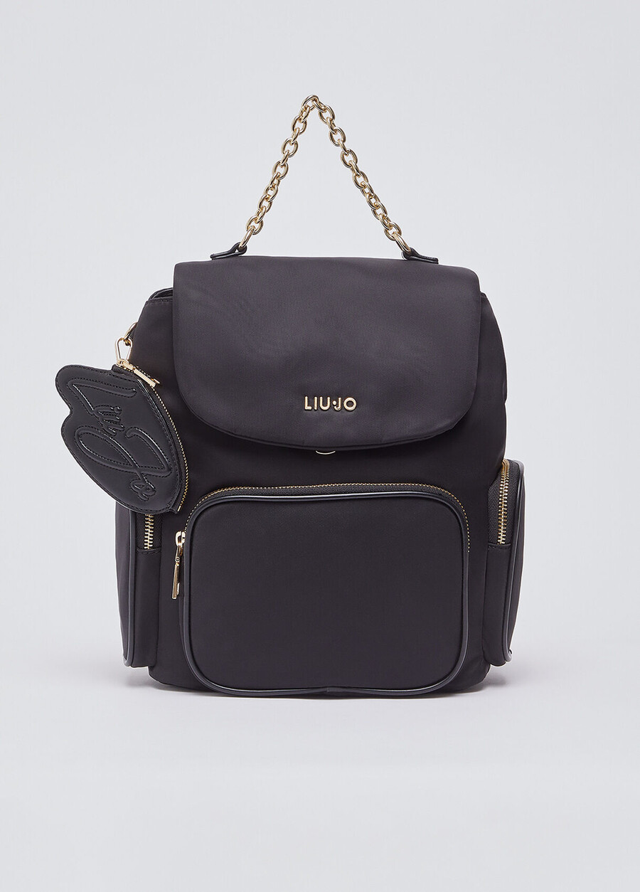 nylon backpack with coin purse
