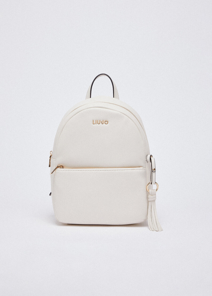 medium backpack with charm