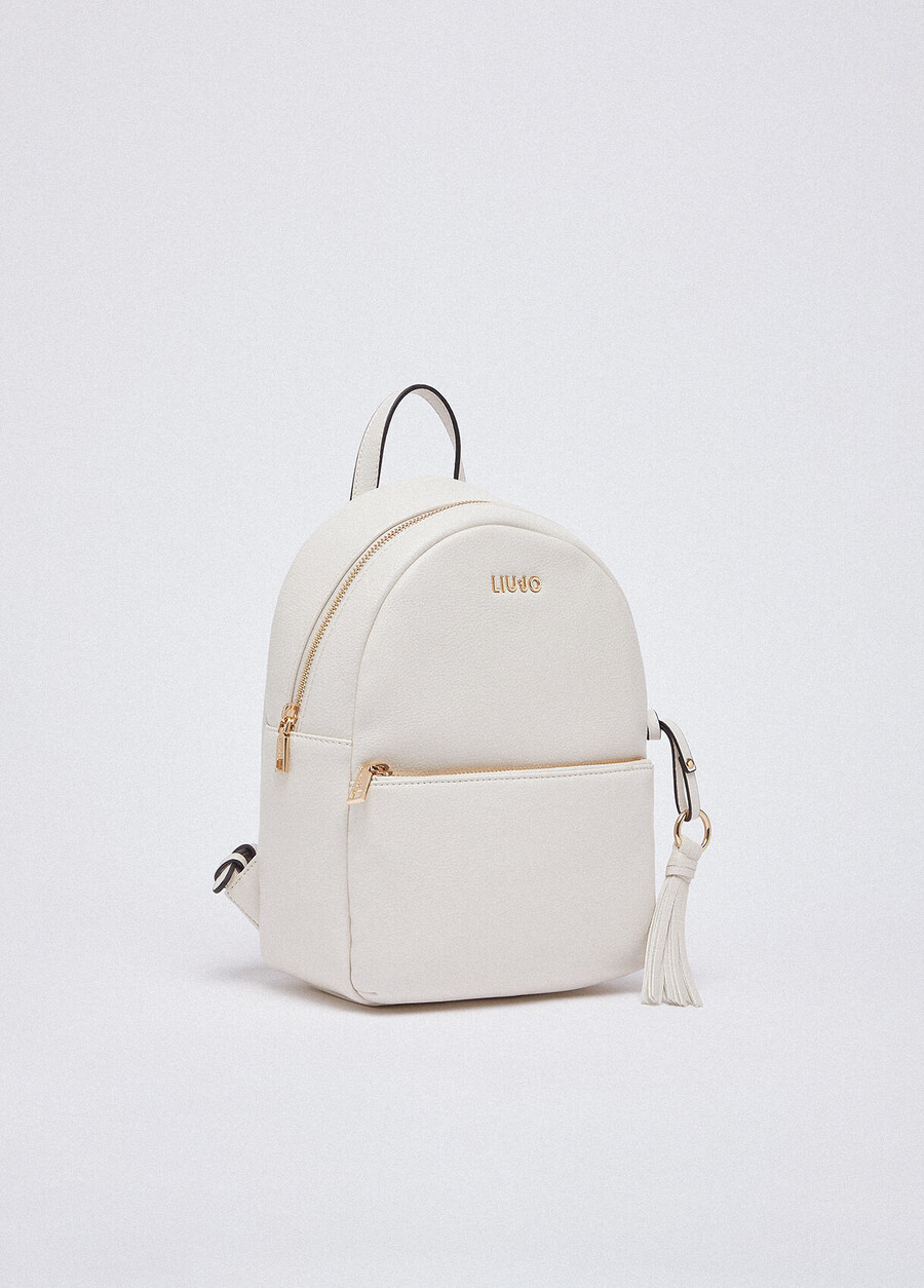 medium backpack with charm