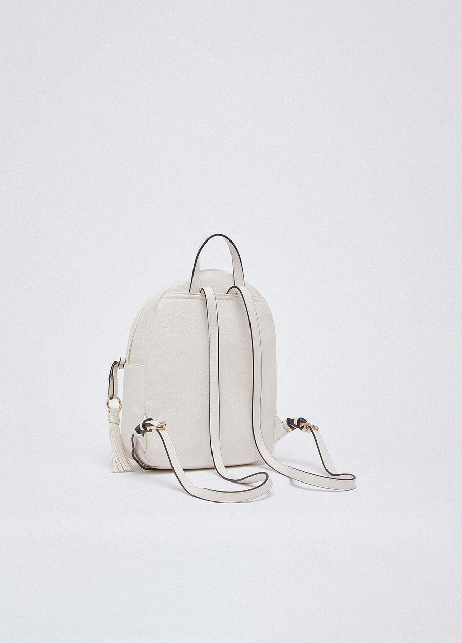 medium backpack with charm