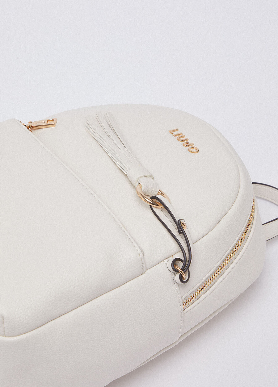 medium backpack with charm