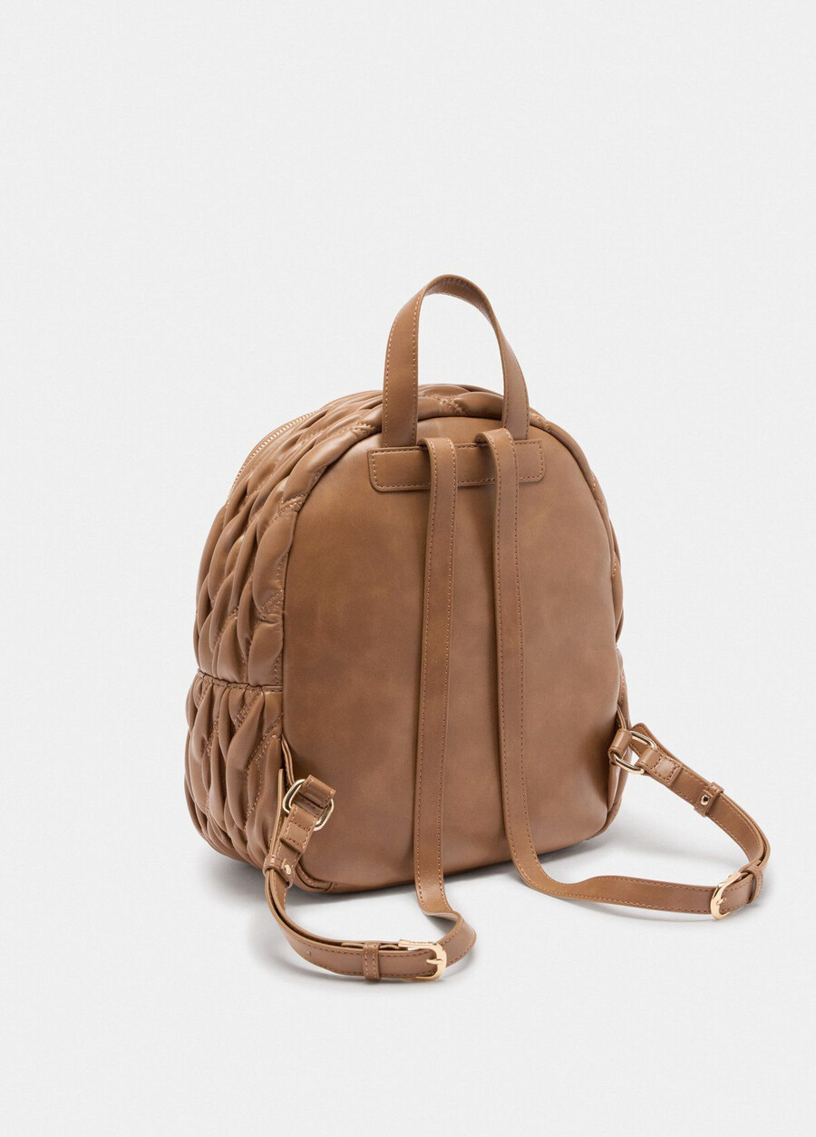 quilted backpack