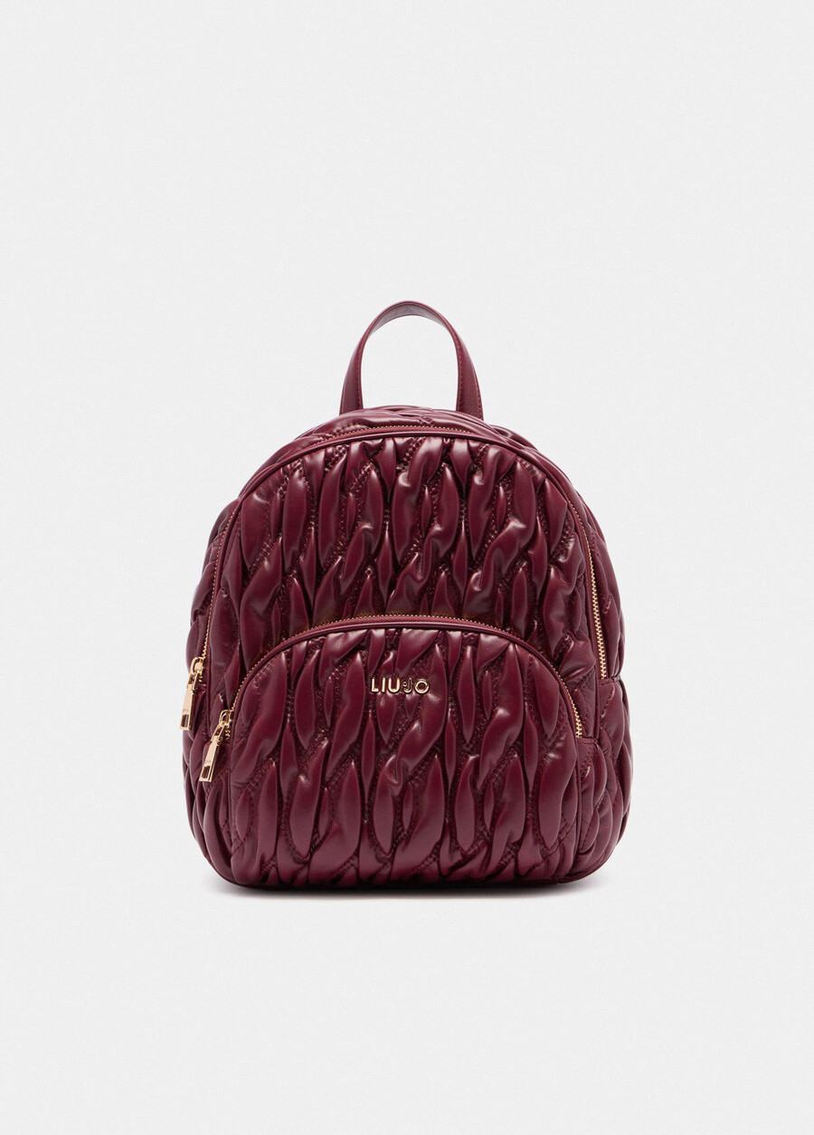 quilted backpack