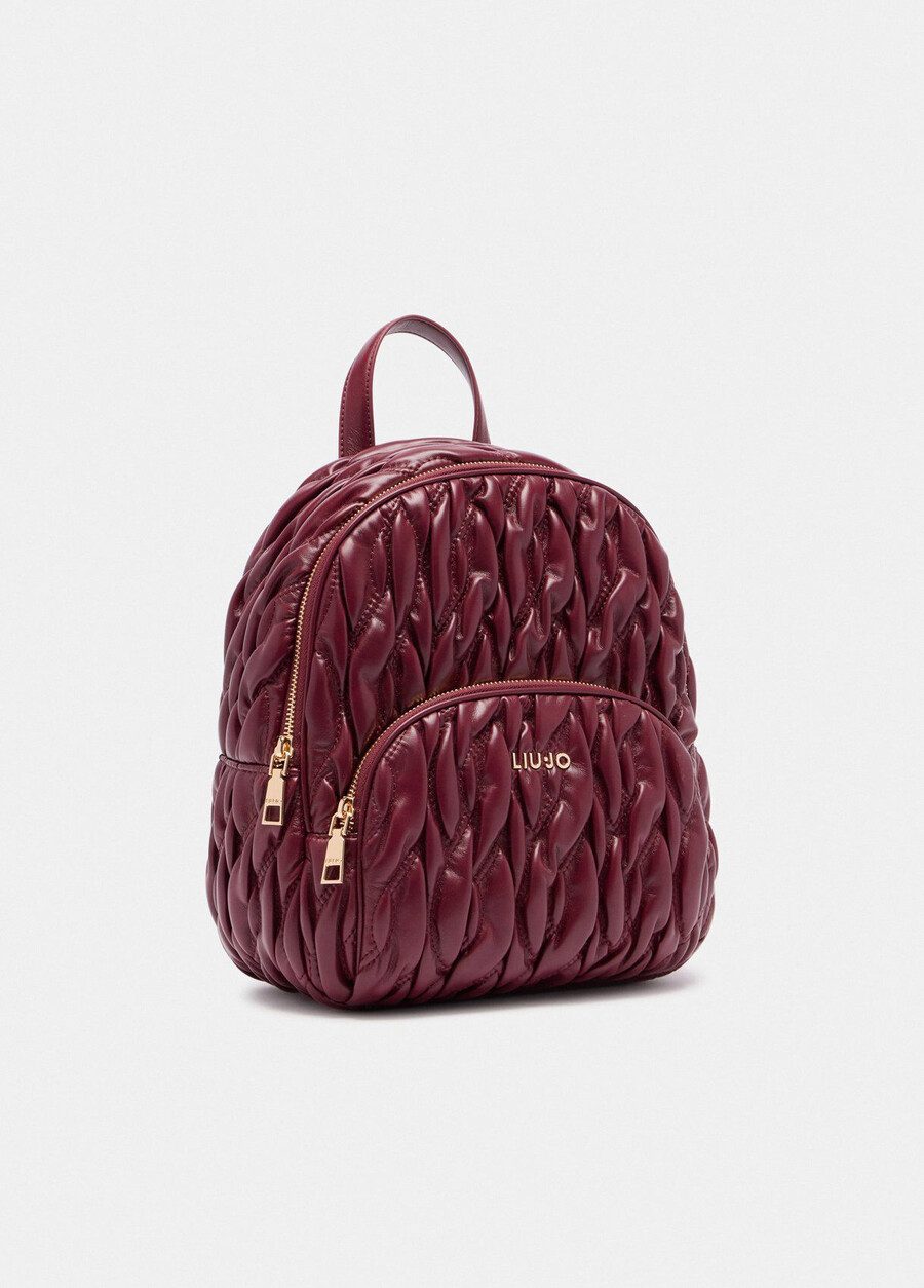 quilted backpack
