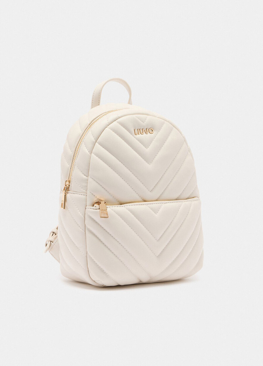quilted backpack
