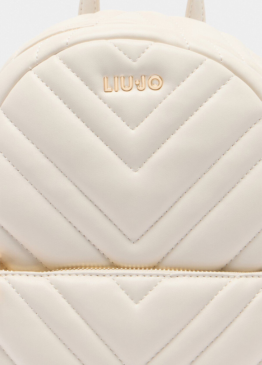 quilted backpack