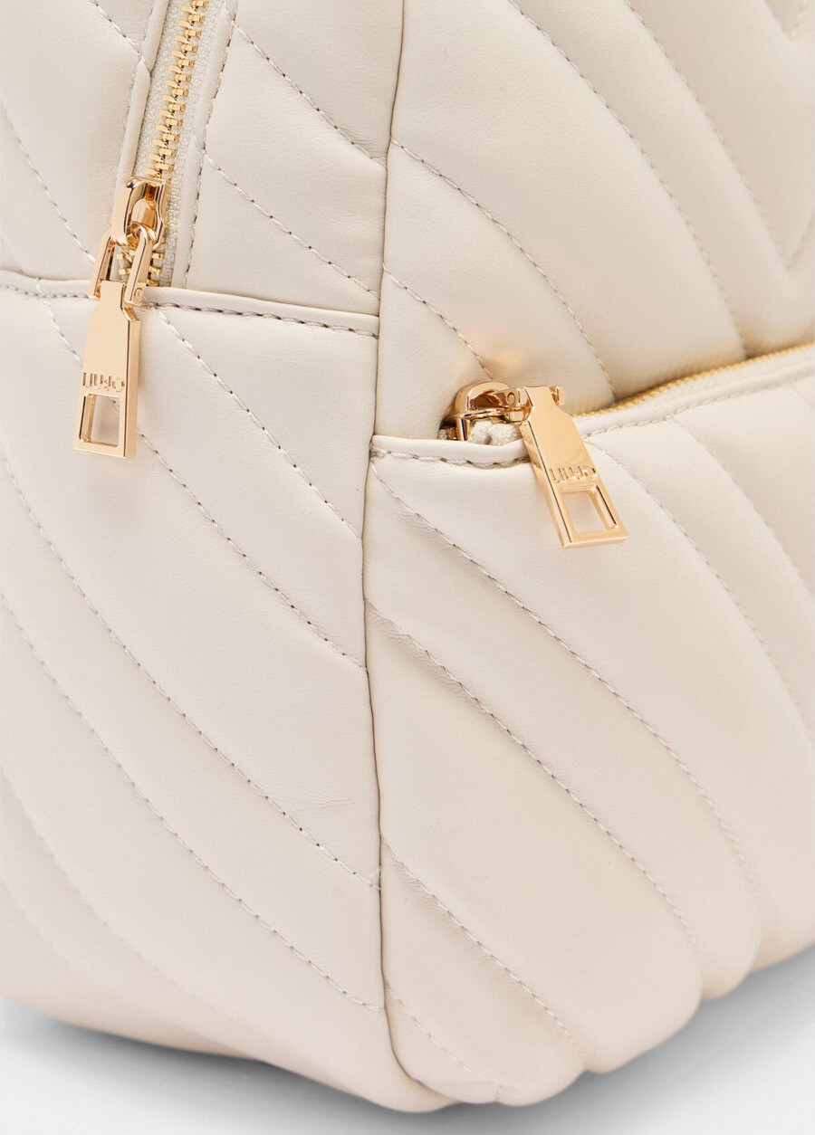 quilted backpack