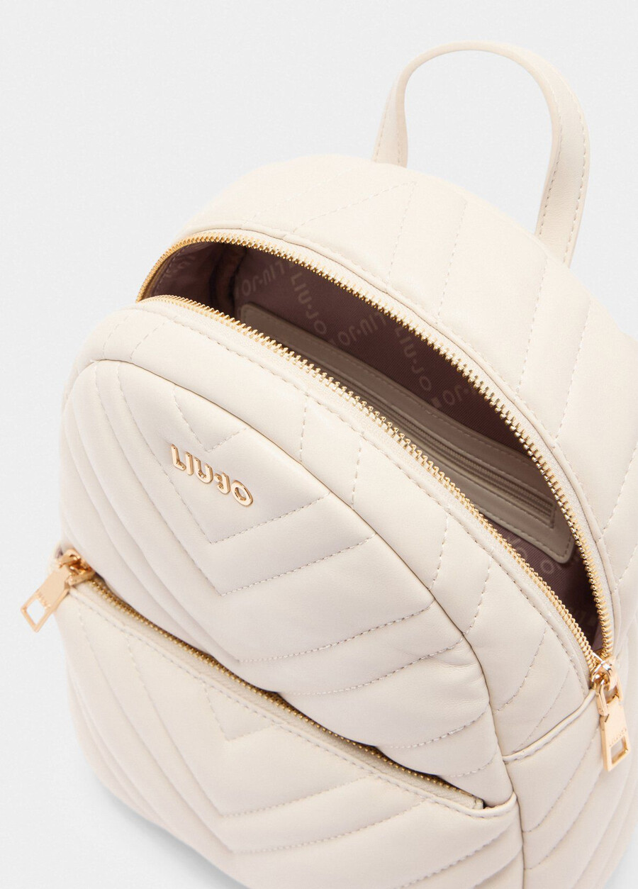 quilted backpack