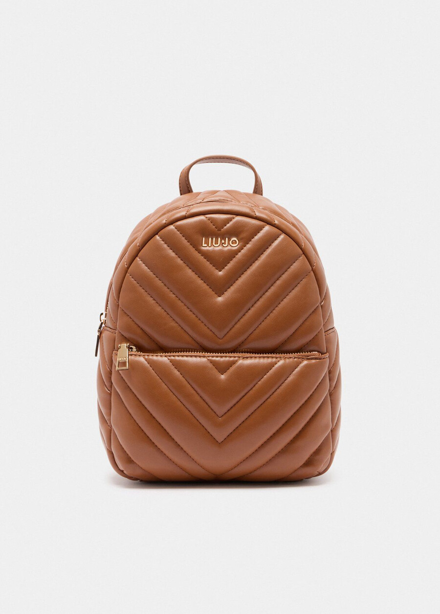 quilted backpack