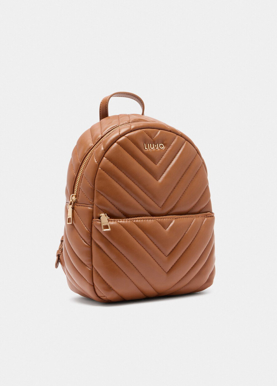 quilted backpack