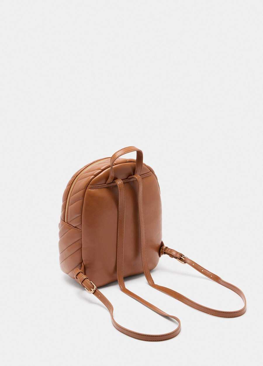 quilted backpack