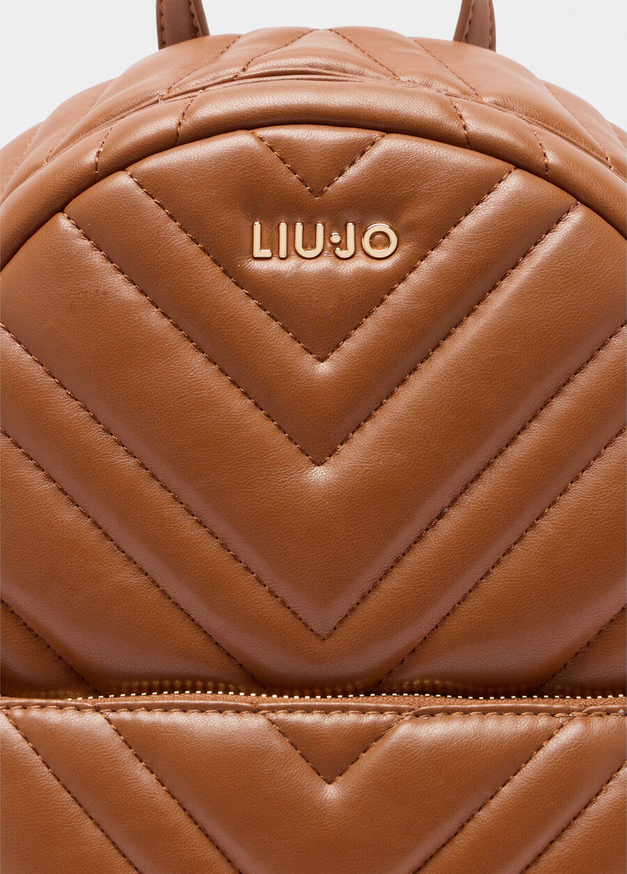 quilted backpack