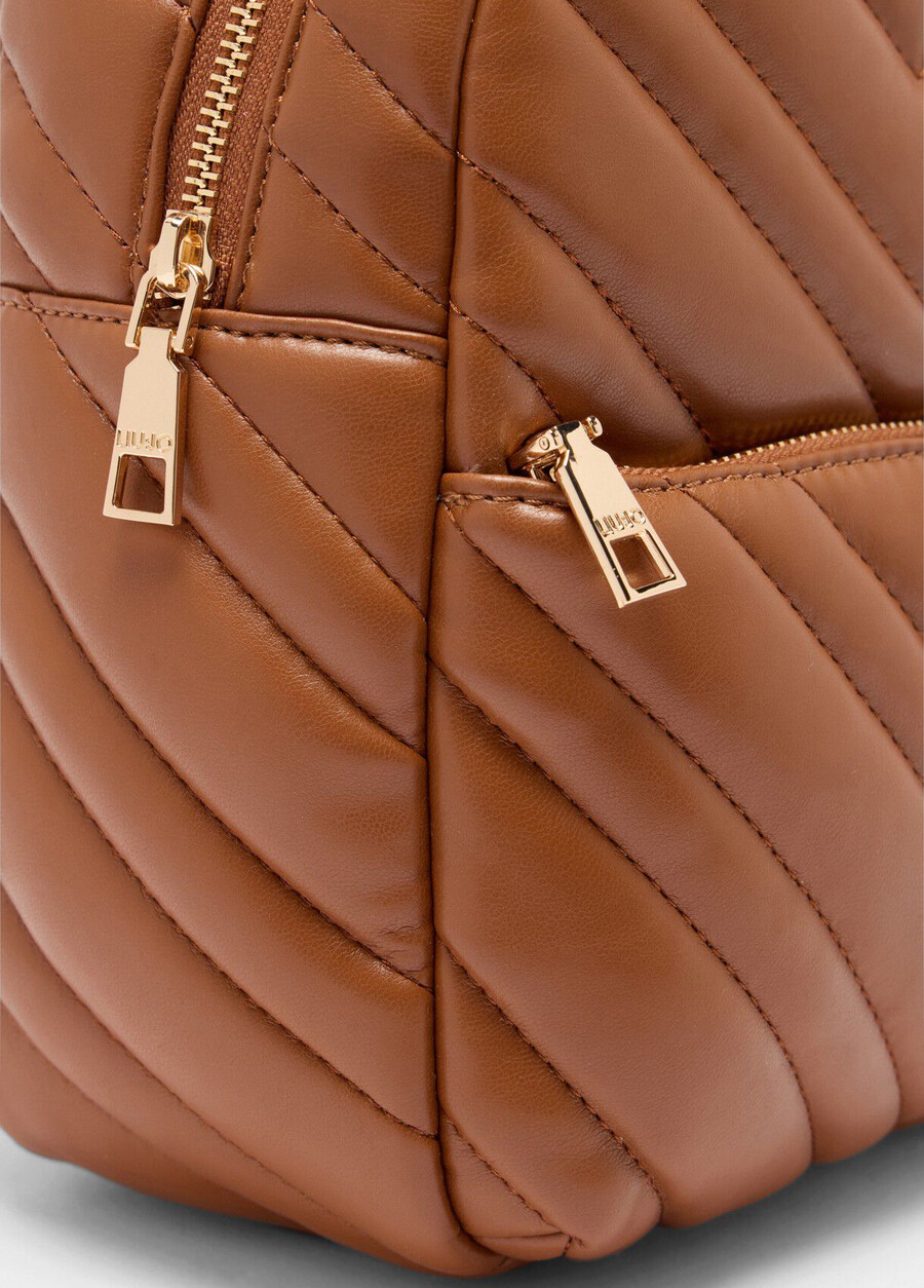 quilted backpack