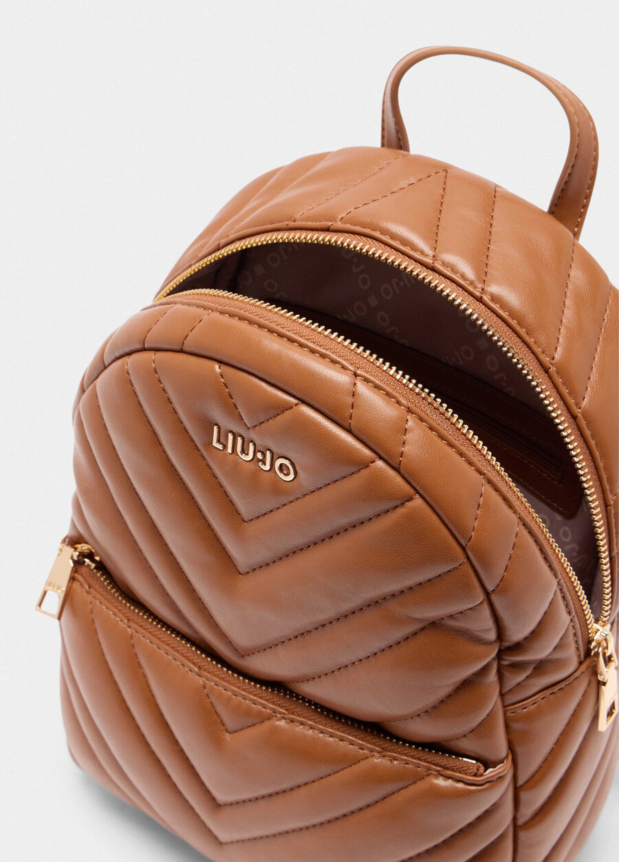 quilted backpack