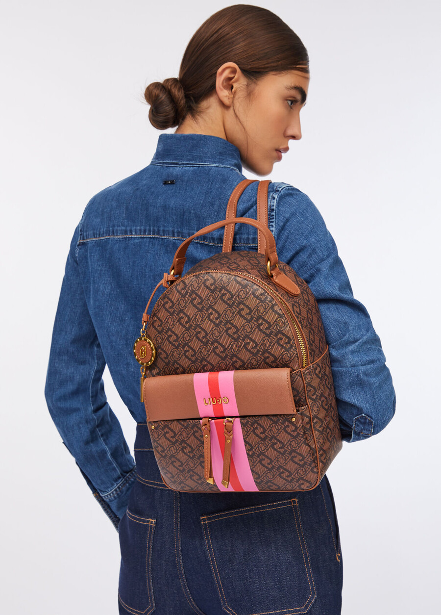 monogram backpack