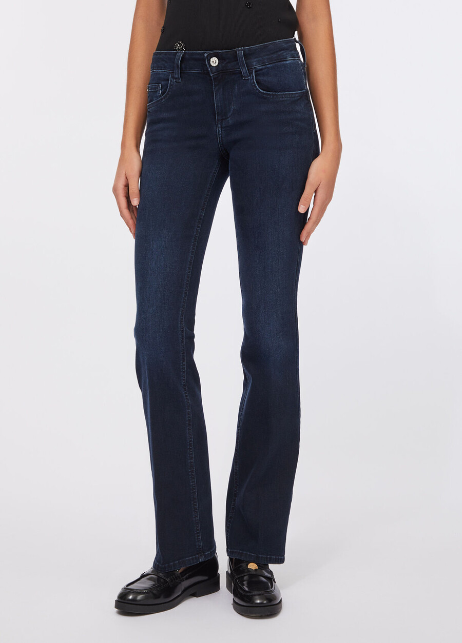 bootcut bottom up jeans
