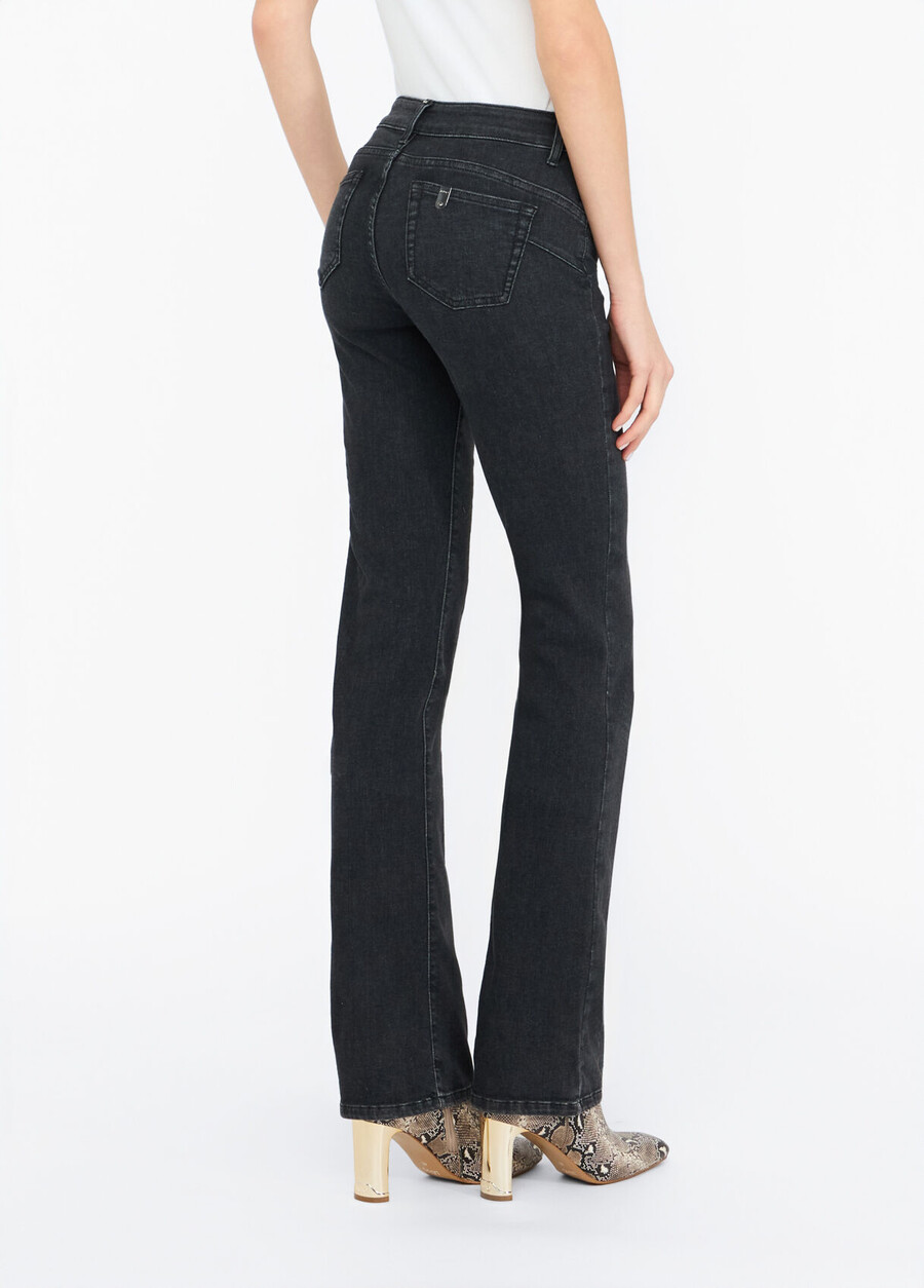 bootcut bottom up jeans
