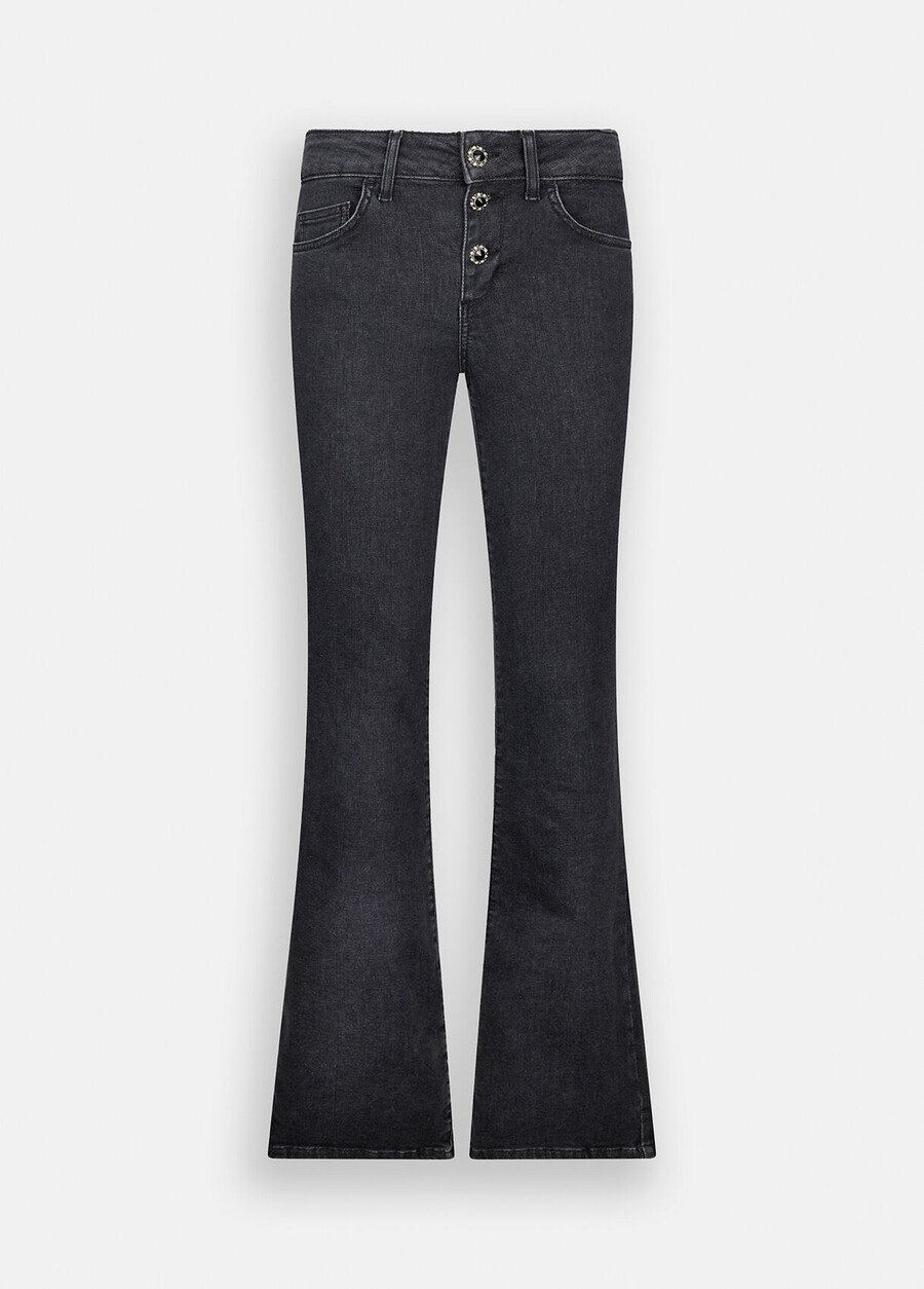 bootcut bottom up jeans