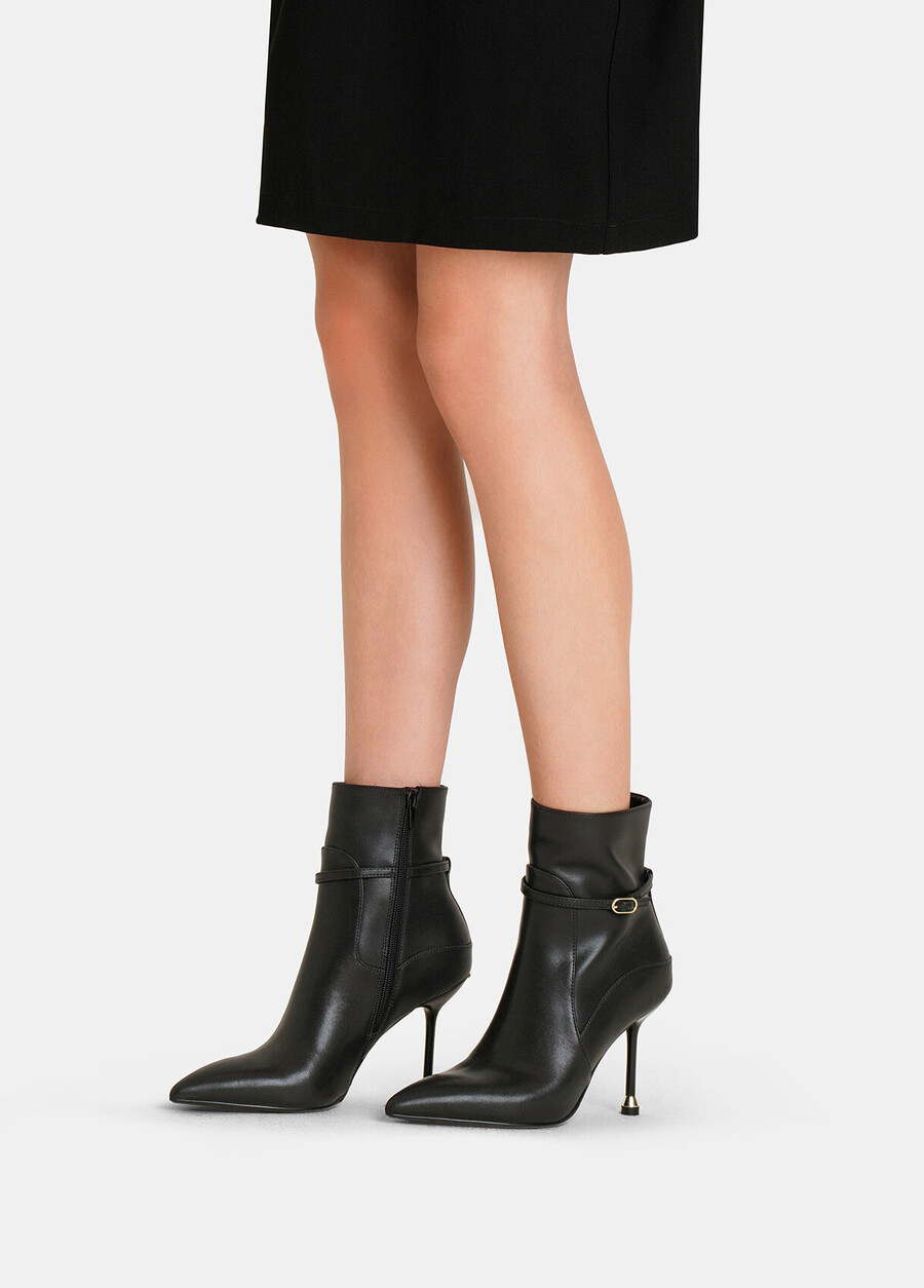 leather ankle boots