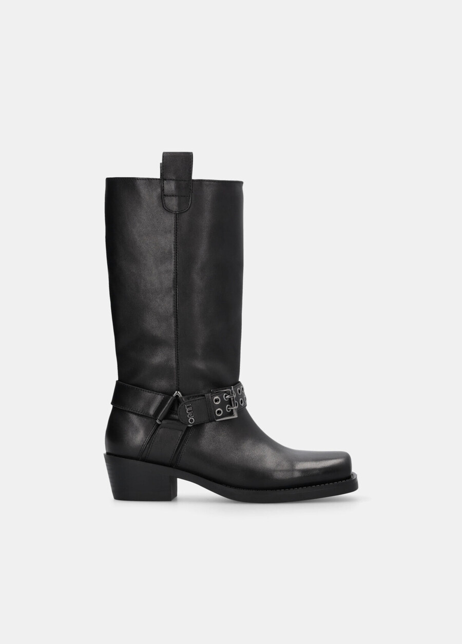 leather texan boots