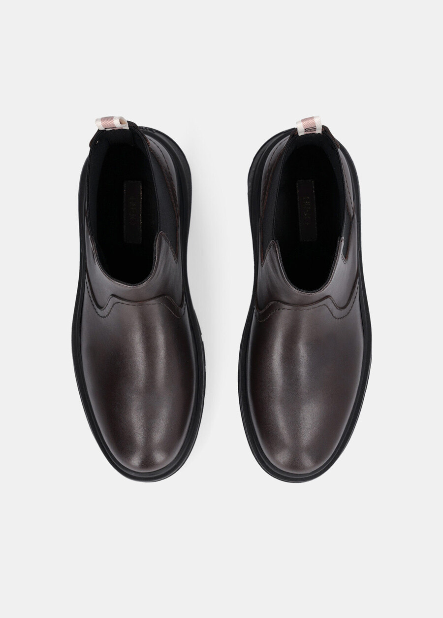 leather ankle boots