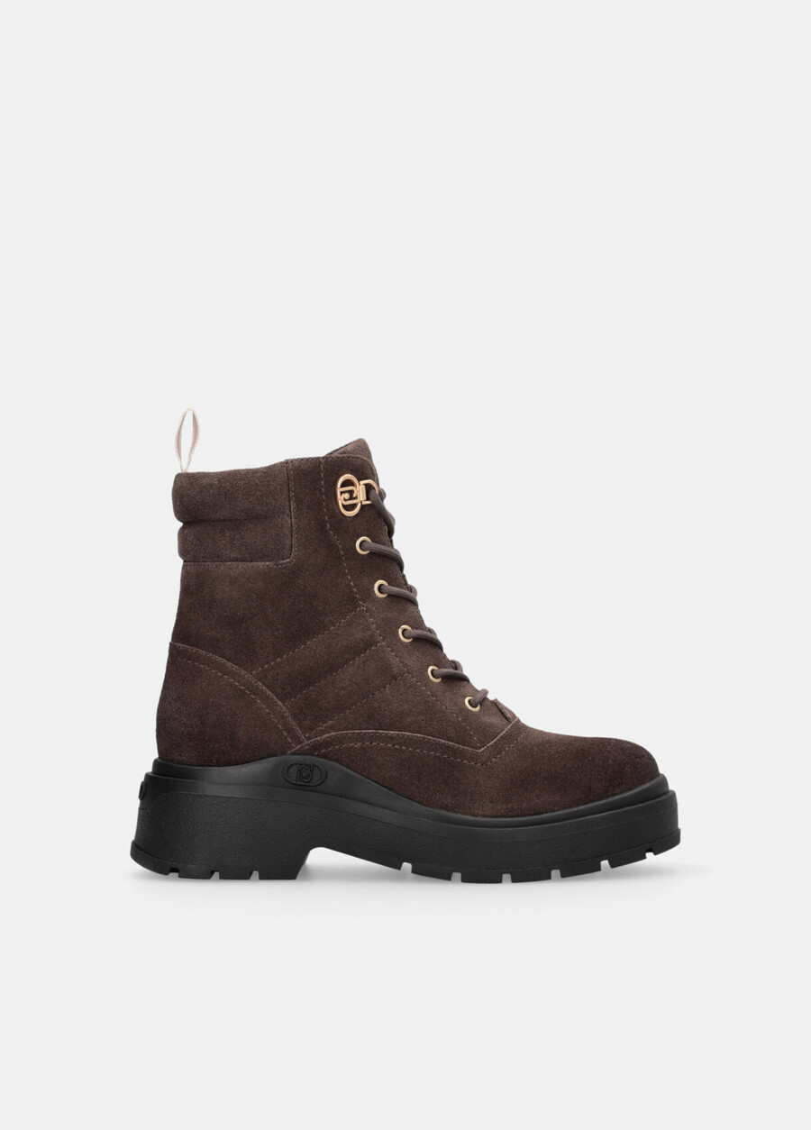 suede combat boots