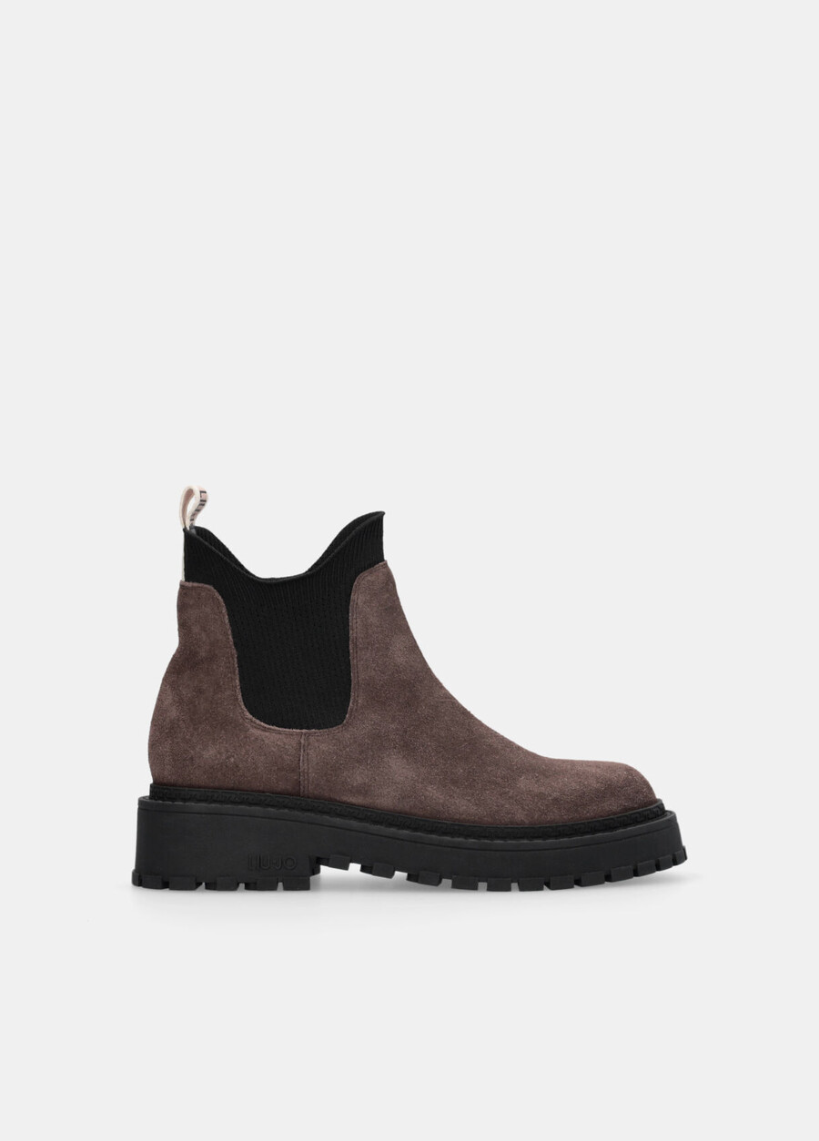 suede beatles ankle boots
