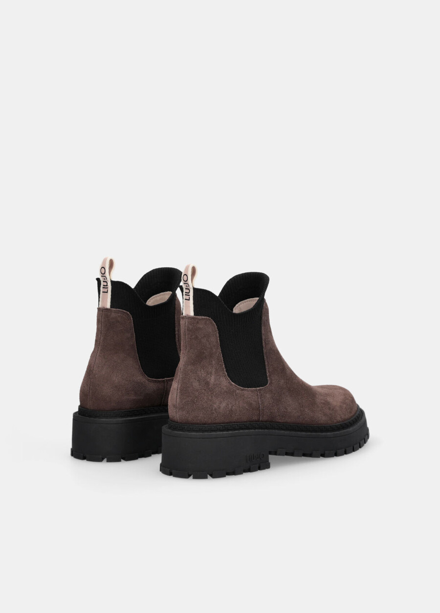 suede beatles ankle boots