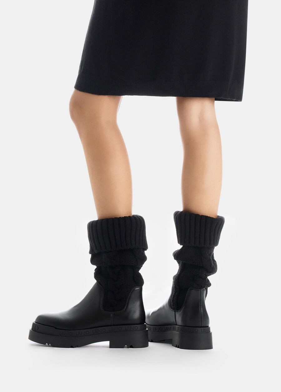 knit boots