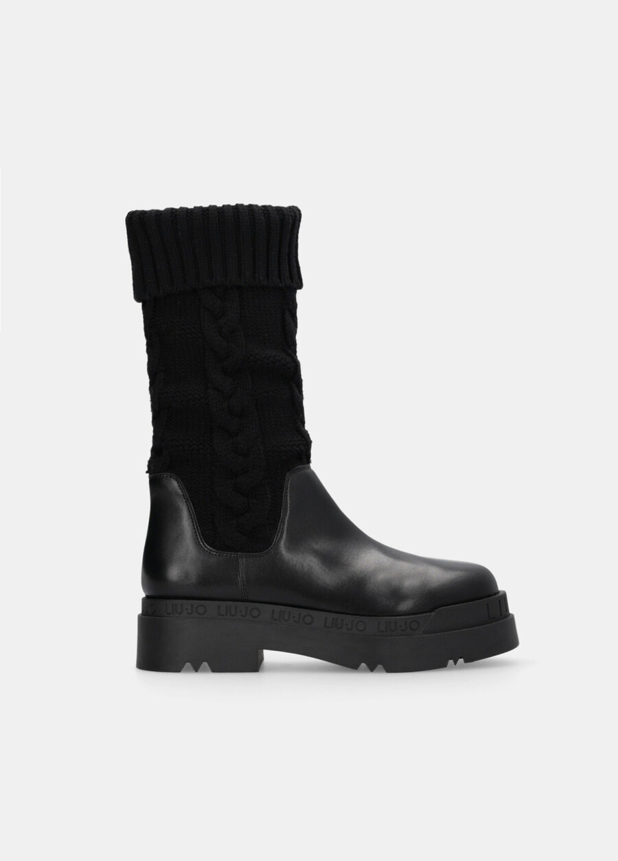 knit boots