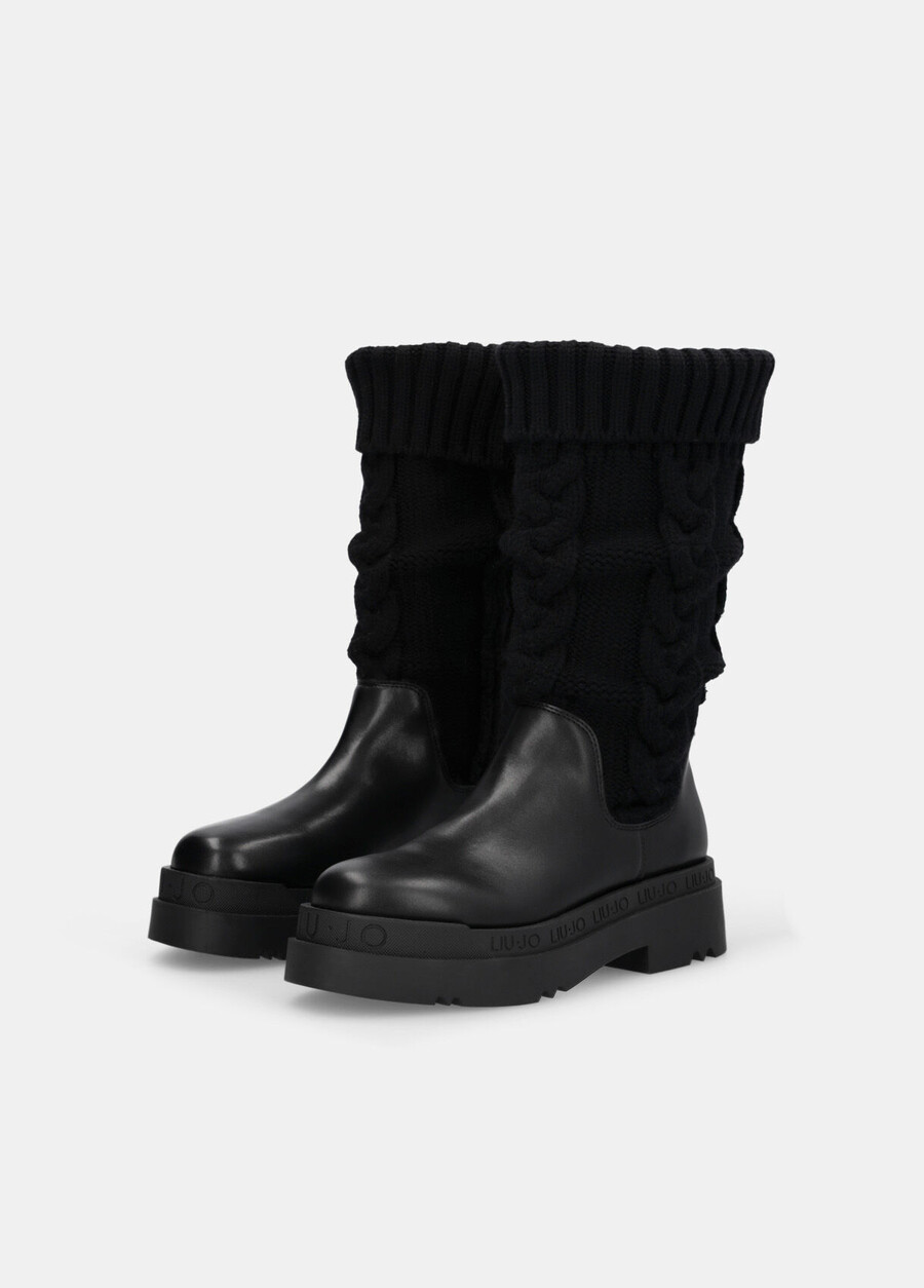 knit boots