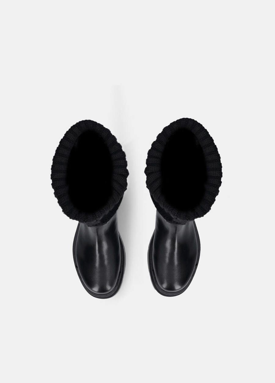 knit boots