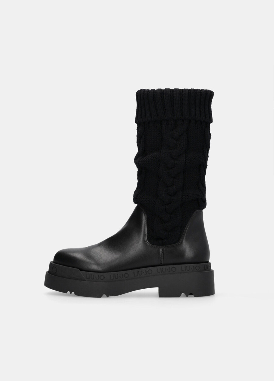 knit boots