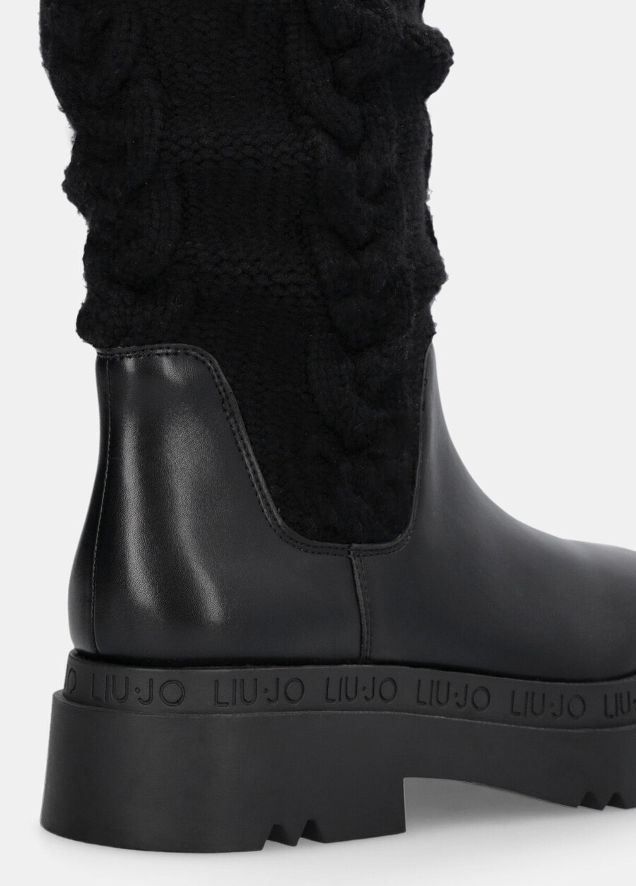 knit boots