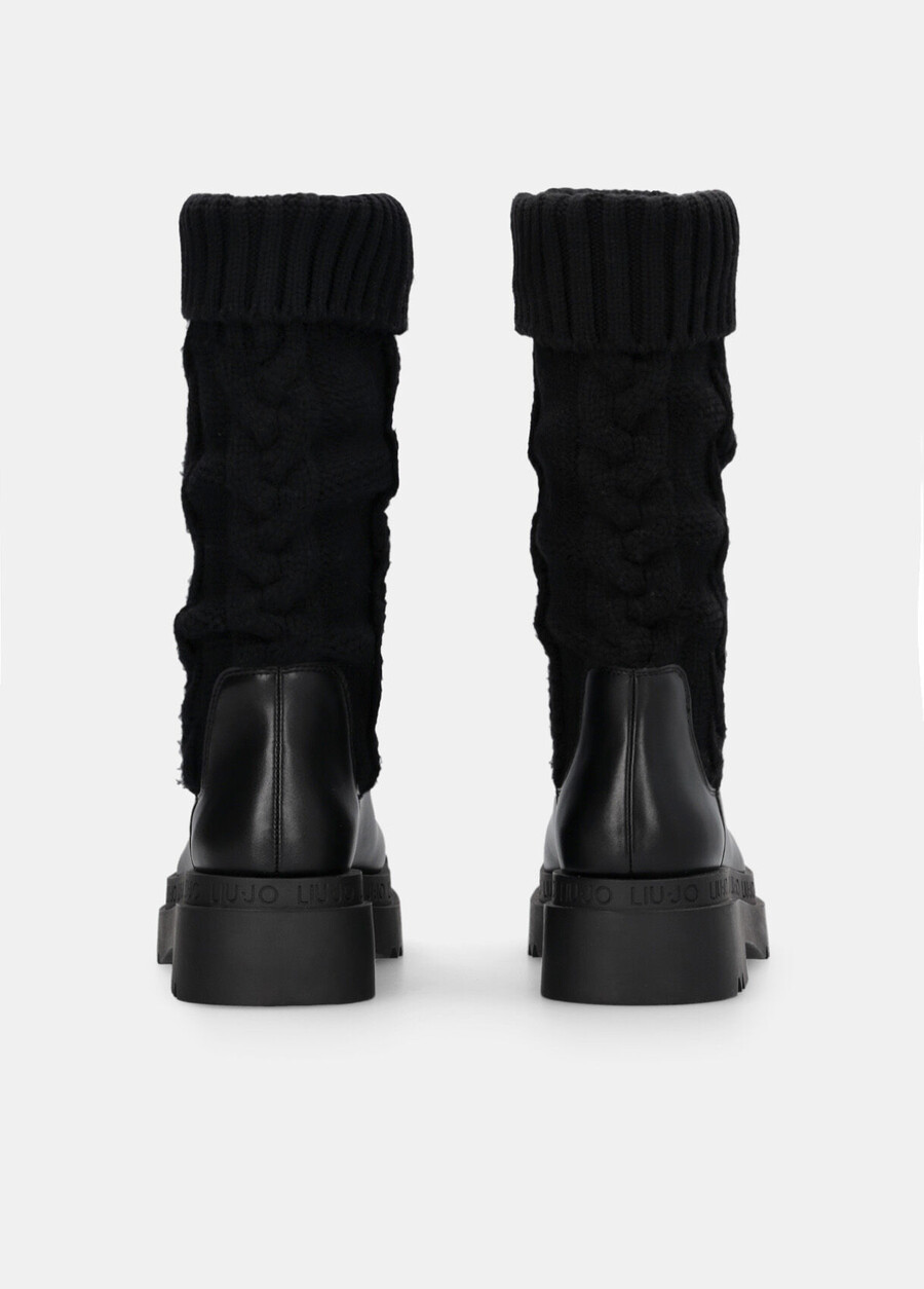 knit boots