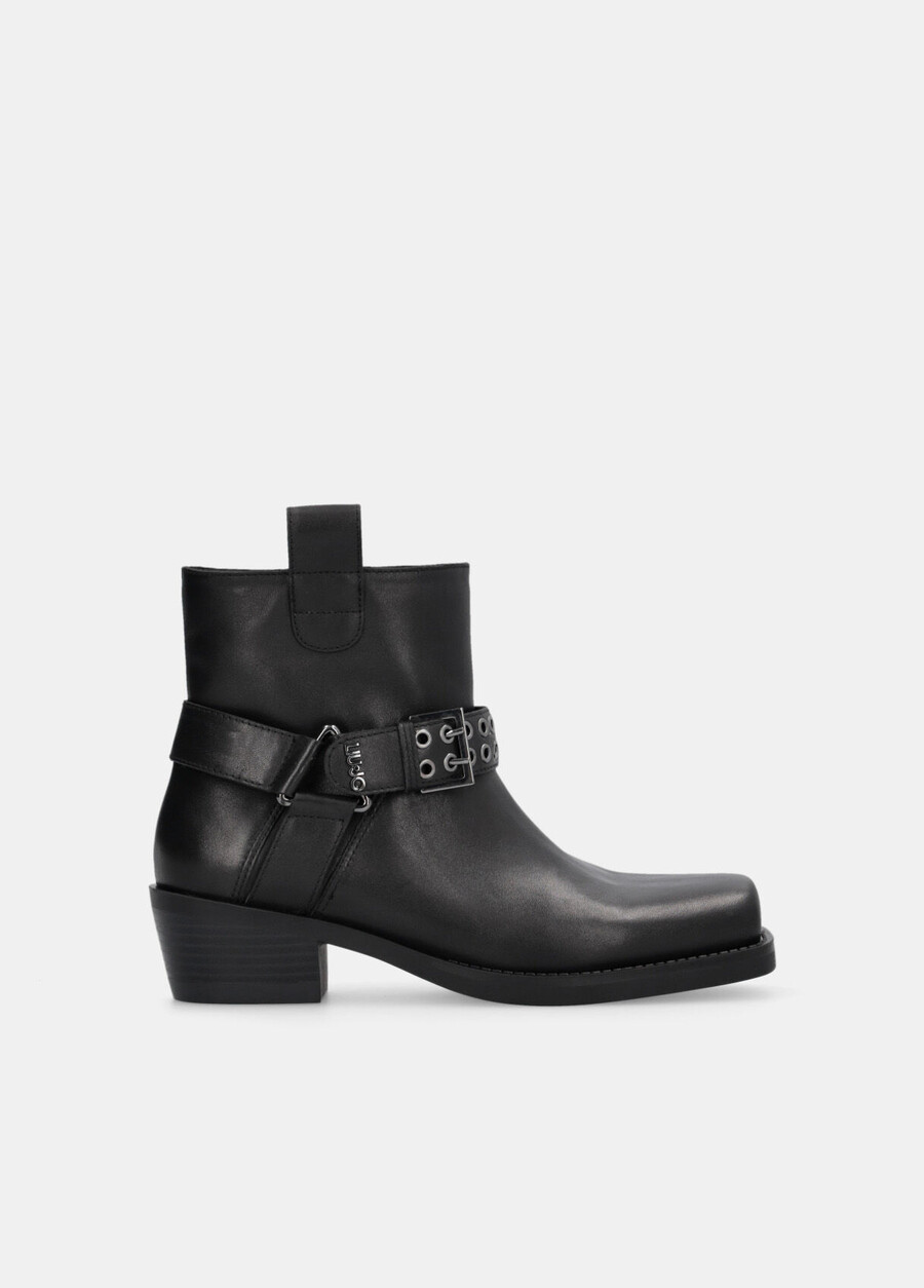 suede cowboy ankle boots