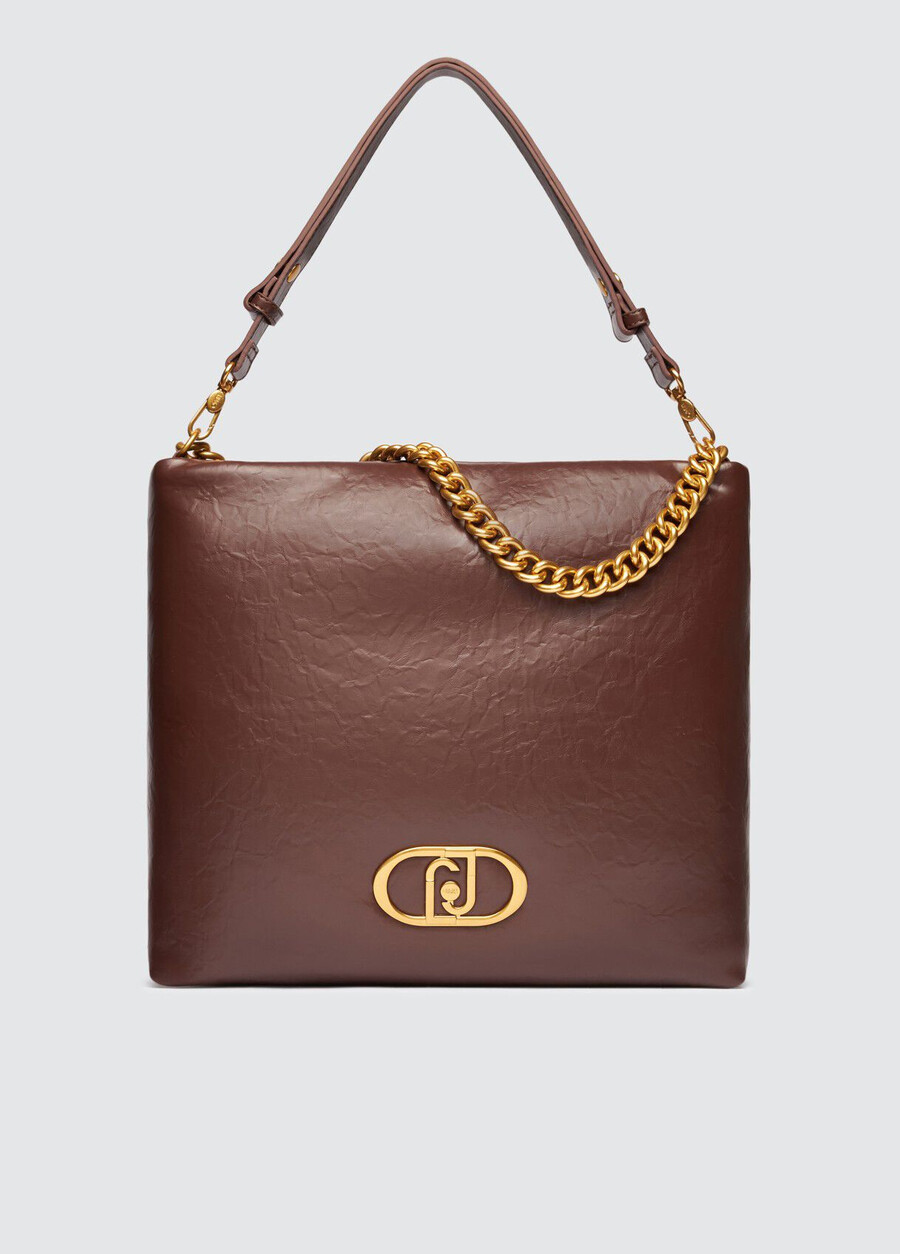 medium lapuffy hobo bag