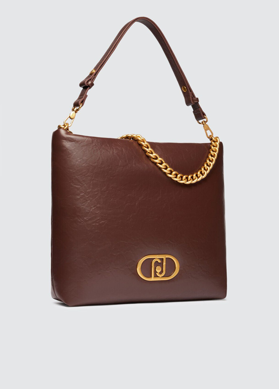 medium lapuffy hobo bag