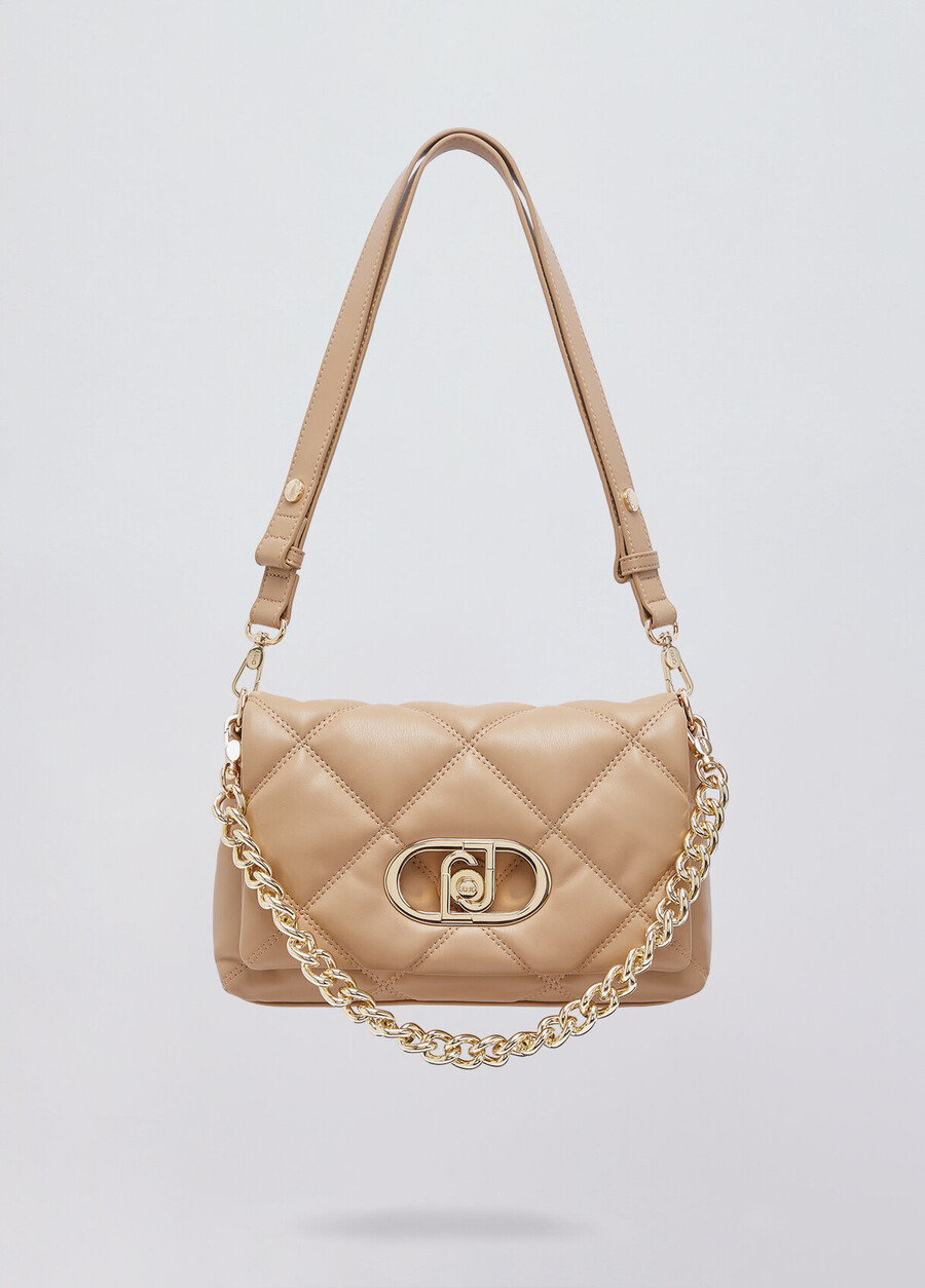 medium quilted lapuffy bag