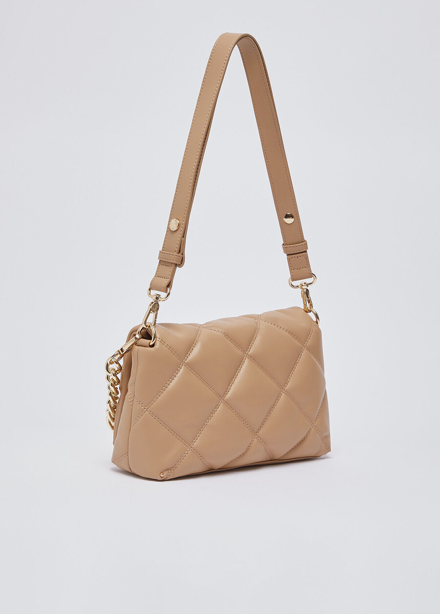 medium quilted lapuffy bag