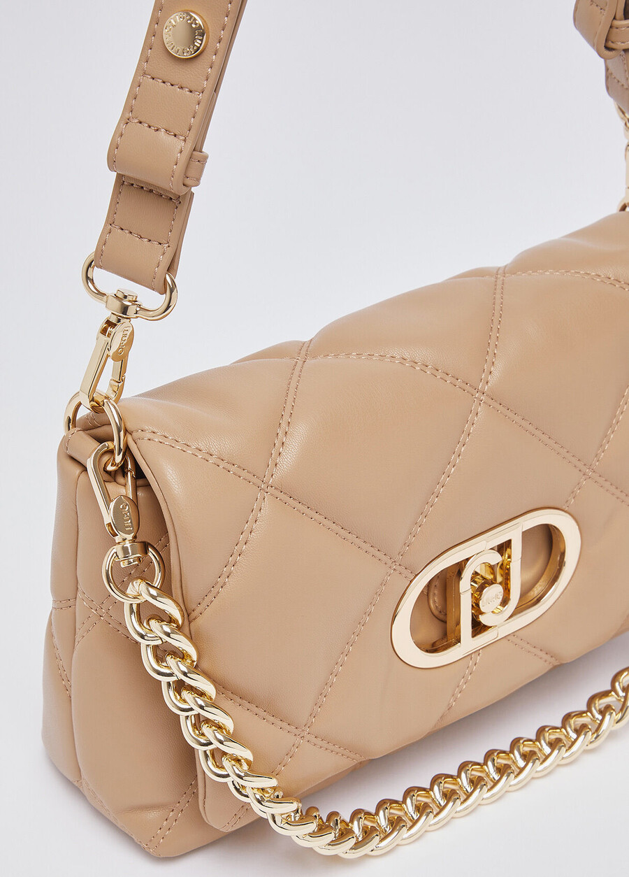 medium quilted lapuffy bag
