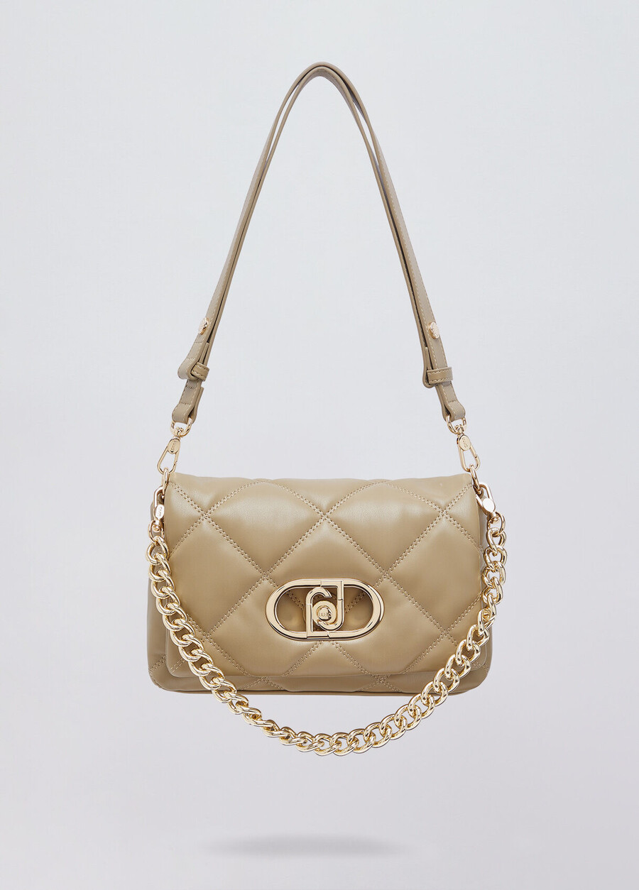 medium quilted lapuffy bag