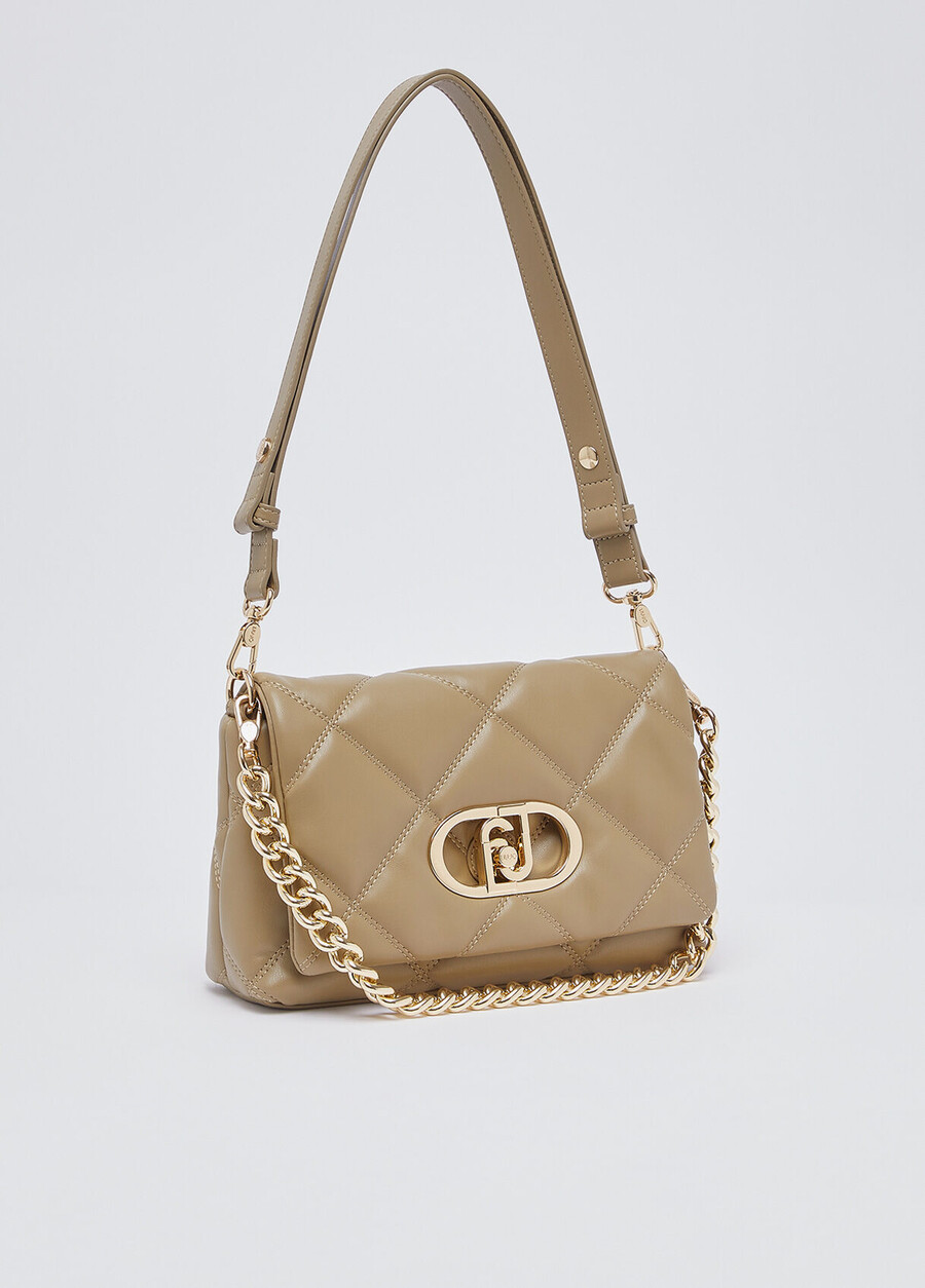 medium quilted lapuffy bag