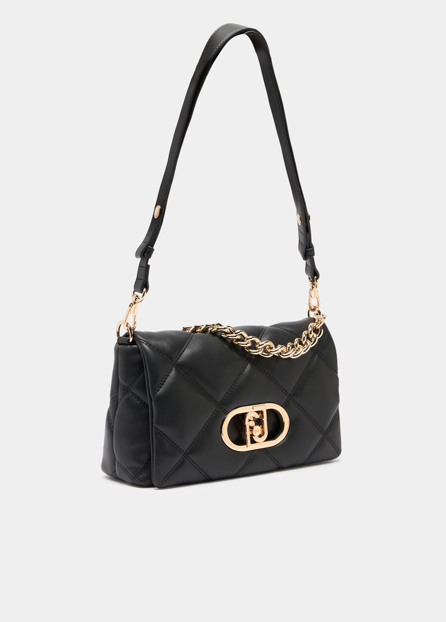 medium quilted lapuffy bag