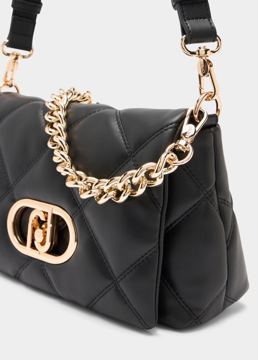 medium quilted lapuffy bag