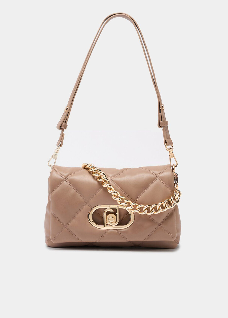 medium quilted lapuffy bag