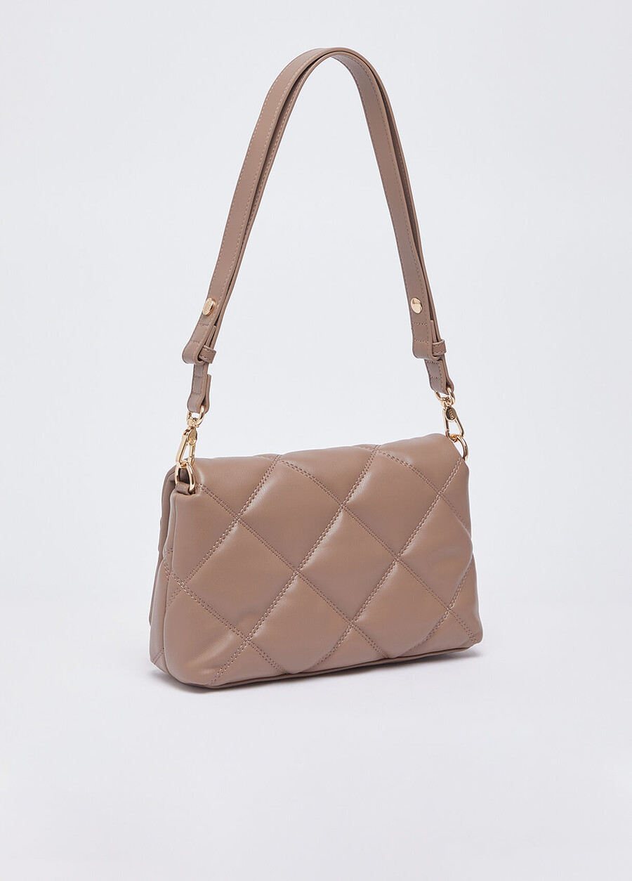 medium quilted lapuffy bag