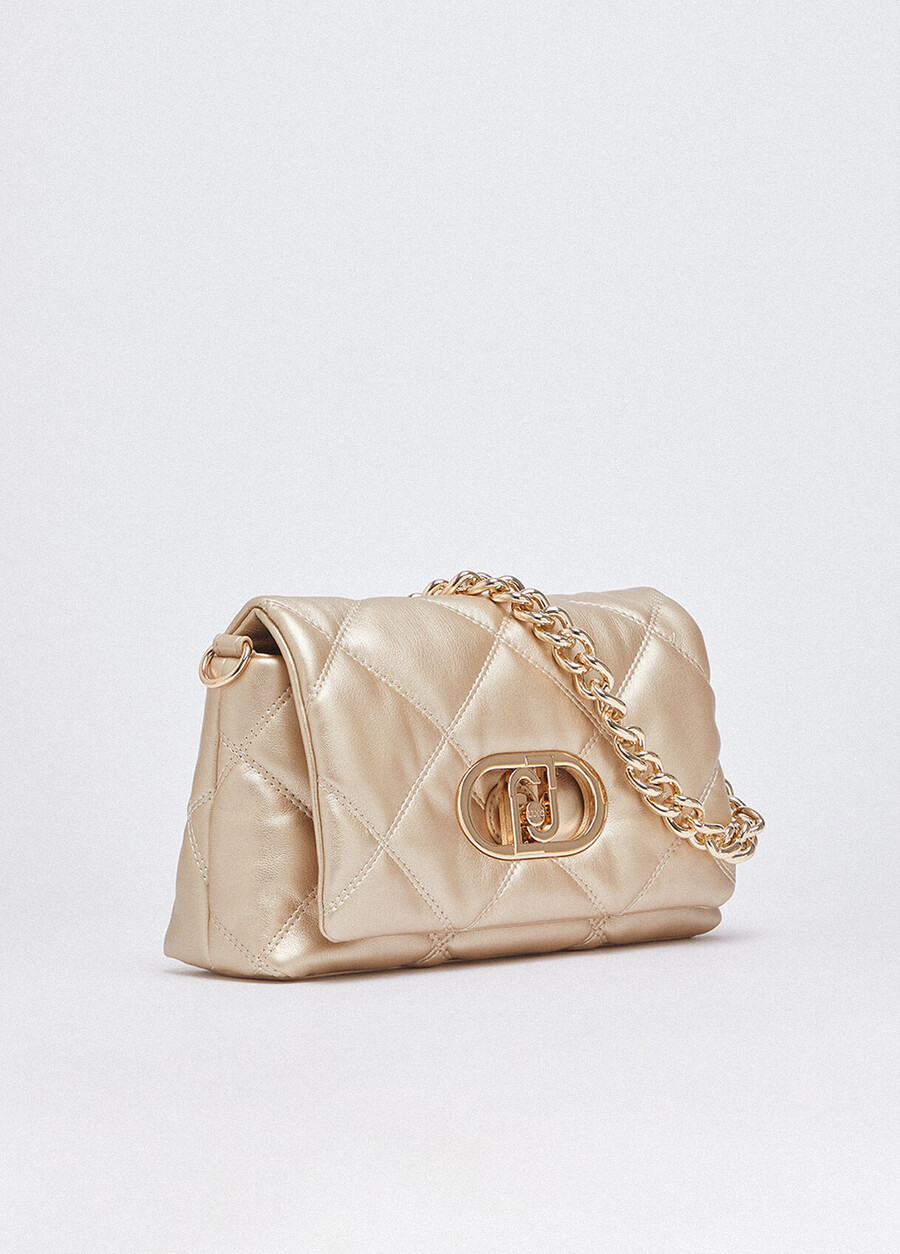 medium quilted lapuffy bag