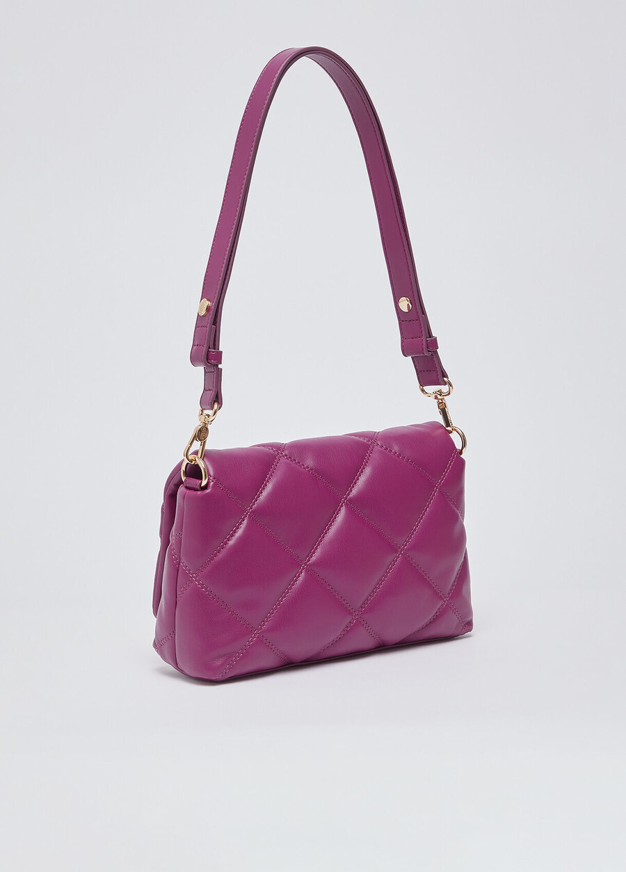 medium quilted lapuffy bag