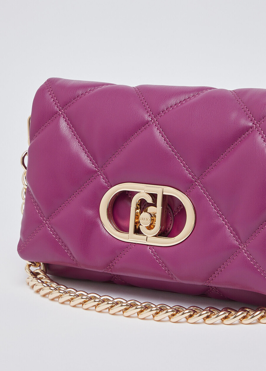 medium quilted lapuffy bag